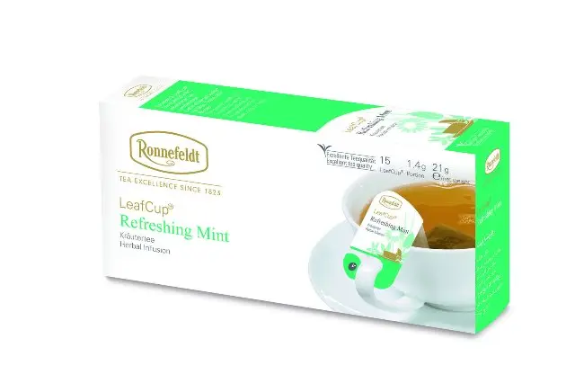 Ronnefeldt LeafCup® Refreshing Mint 15 x 1,4g | CaterPoint.de
