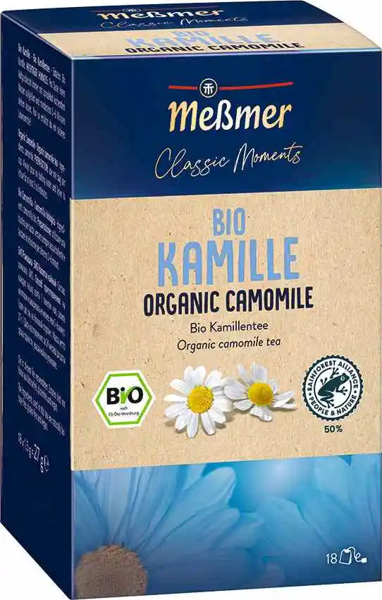 MEßMER Classic Moments Bio Kamille 18 x 1,5g | CaterPoint.de