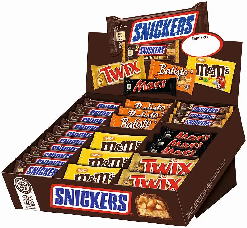 Mars Topseller Box 72 Riegel | CaterPoint.de