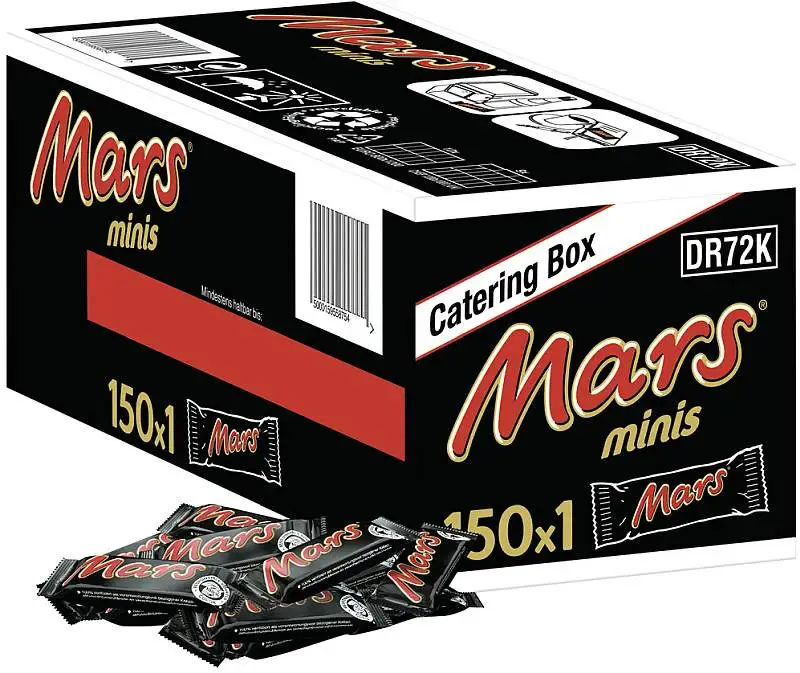 Mars Miniriegel 150 x 18g | CaterPoint.de
