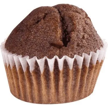 HELLMA Mini Muffin Schokolade, einzeln verpackter kleiner Kuchen im Papierförmchen