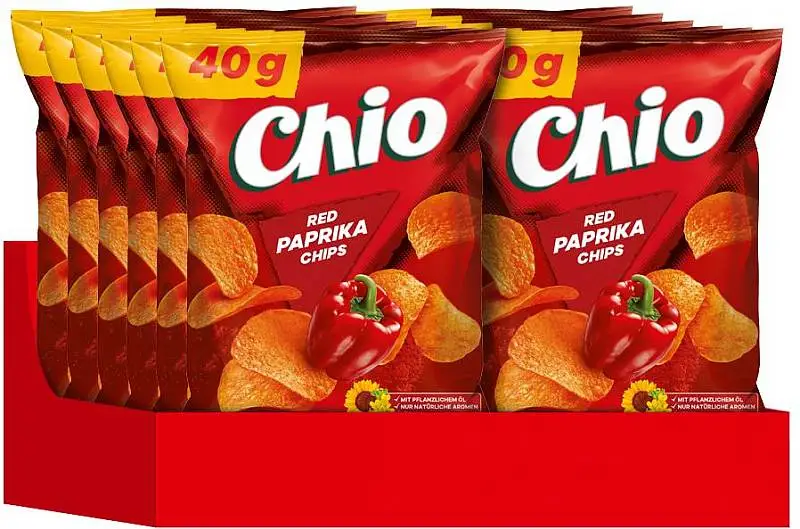 Chio Chips Red Paprika 12 x 40g