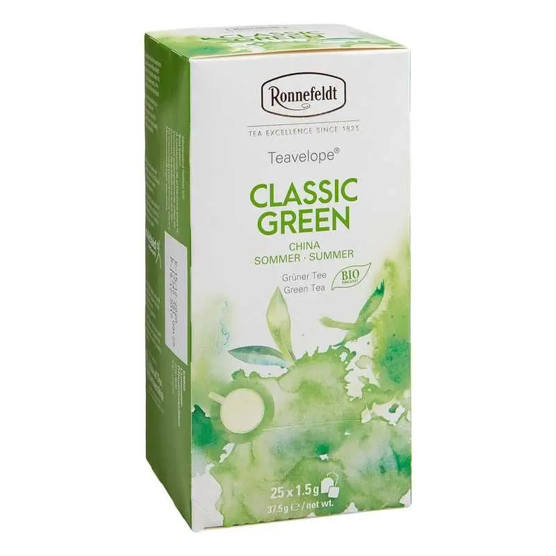 Teavelope-Classic-Green-Bio 25 x 1,5g | CaterPoint.de