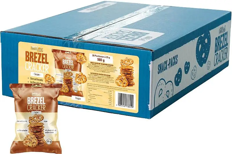 HELLMA Brezel Cracker Sesam | CaterPoint.de