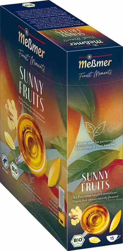 MEßMER Finest Moments Bio Sunny Fruits 15 x 3g Glasportion | CaterPoint.de