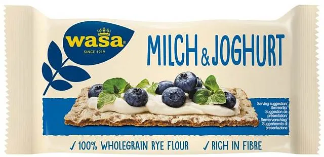 Wasa Milch & Joghurt Knäckebrot 120 x 2 Scheiben | CaterPoint.de