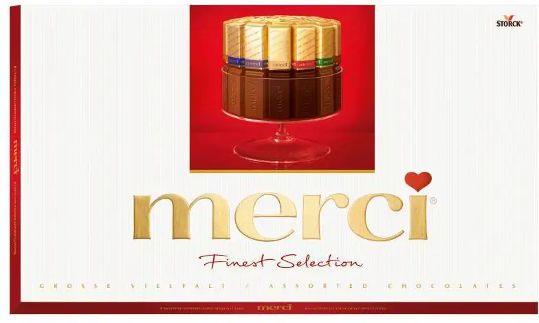 Merci Vielfalt 400g Präsenttafel | CaterPoint.de