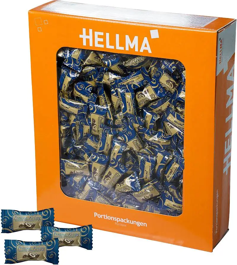HELLMA Praliné Krispy 380 Stück | CaterPoint.de