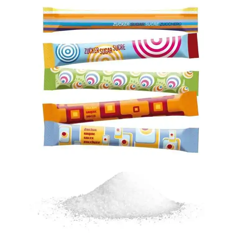 Feinzucker-Sticks 500 x 4g im Displaykarton | CaterPoint.de