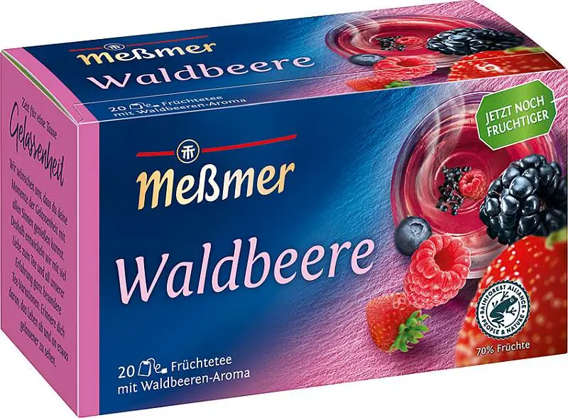 Meßmer Waldbeere 20 x 2,5g | CaterPoint.de