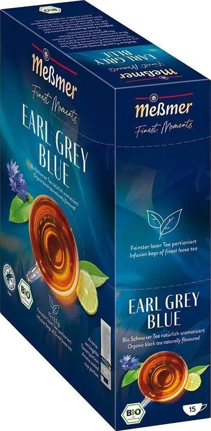 MEßMER Finest Moments Bio Earl Grey Blue | CaterPoint.de