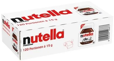 Nutella 120 x 15g per Karton | CaterPoint.de