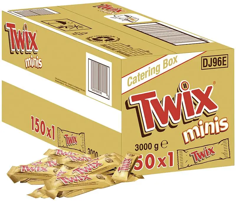 Twix Miniriegel 150 x 20g | CaterPoint.de