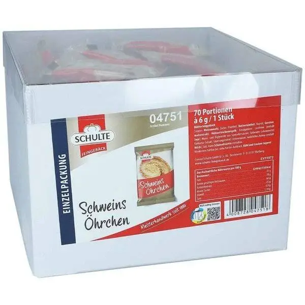 Schulte Schweinsöhrchen 70er | CaterPoint.de
