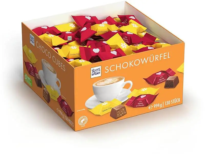 Ritter Sport Schokowürfel Thekendisplay | CaterPoint.de