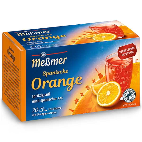 Meßmer Spanische FIESTA Orange-Aprikose 20 x 2,5g Tassenportion