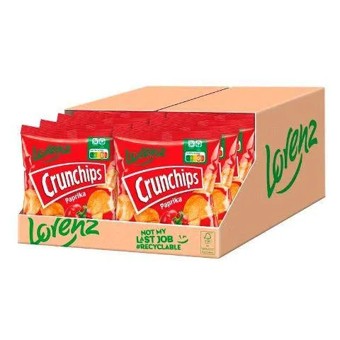 Lorenz Crunchips Paprika 20 x 25 g | CaterPoint.de