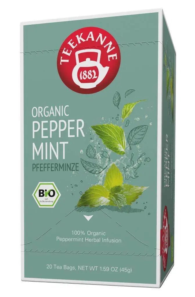 Teekanne Gastro Organic Bio Pfefferminztee 20er | CaterPoint.de