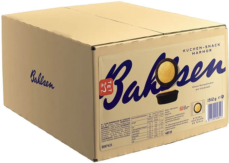 Bahlsen Kuchen Snack Marmor 55 Stück | CaterPoint.de