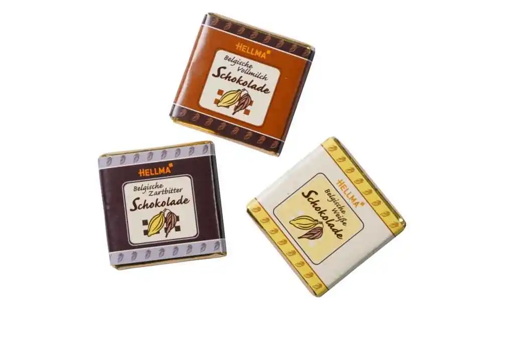 Feinste belgische Schokoladentäfelchen | CaterPoint.de