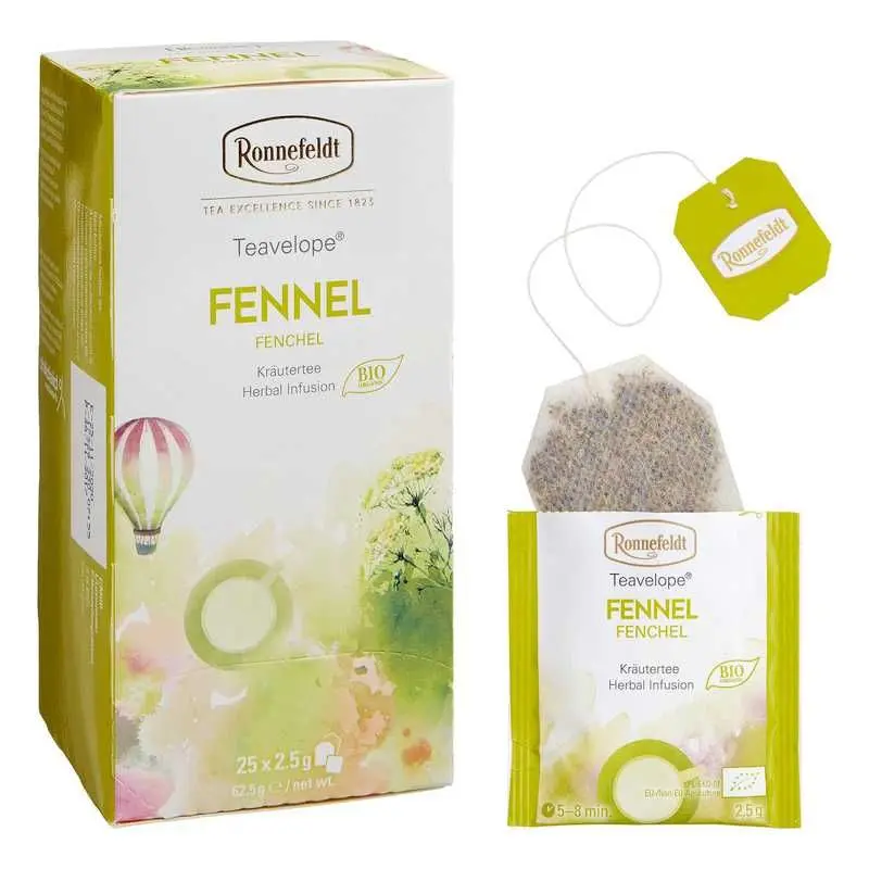 Teavelope-Fennel 25 x 2,5g | CaterPoint.de