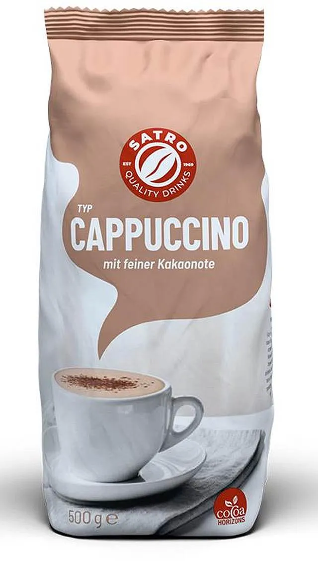 SATRO Typ Cappuccino-mit feiner Kakaonote | CaterPoint.de
