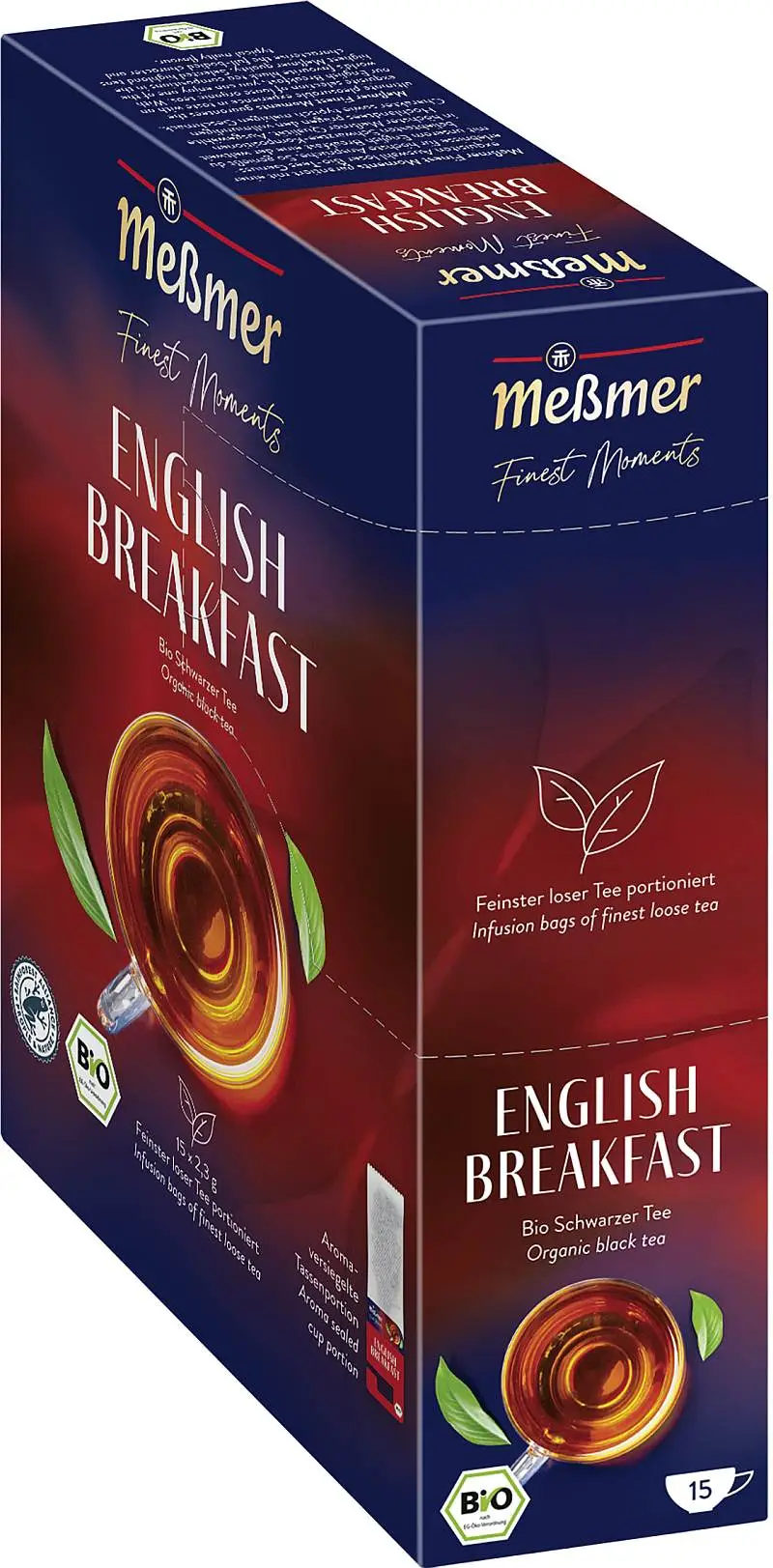 MEßMER Finest Moments Bio English Breakfast - Tea Cup